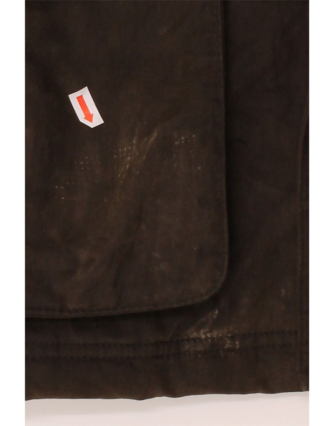 MASSIMO DUTTI Ανδρικό κερωμένο βαμβακερό μπουφάν UK 44 2XL καφέ