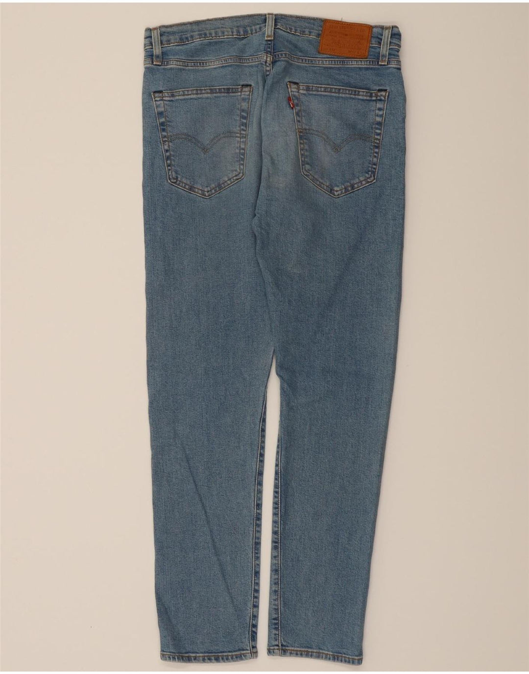 LEVI'S Womens 512 Slim Tapered Jeans W32 L32 Blue Cotton Vintage Levi's and Second-Hand Levi's from Messina Hembry 