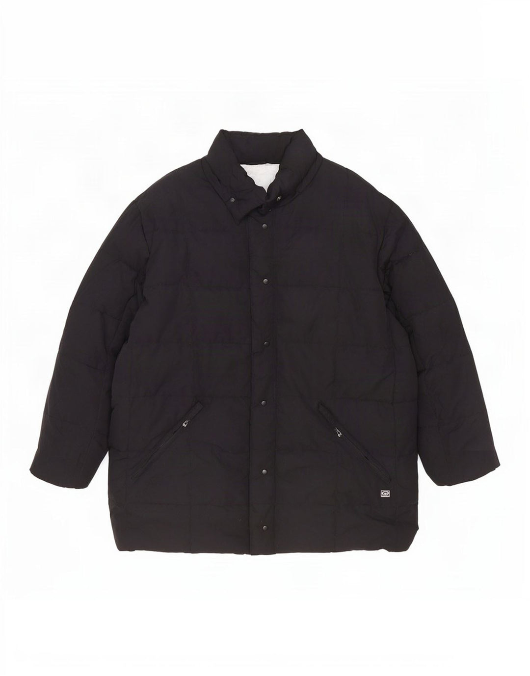 Sergio Tacchini Γυναικείο Υπερμεγέθη Παλτό UK 18 XL Μαύρο Πολυεστέρας