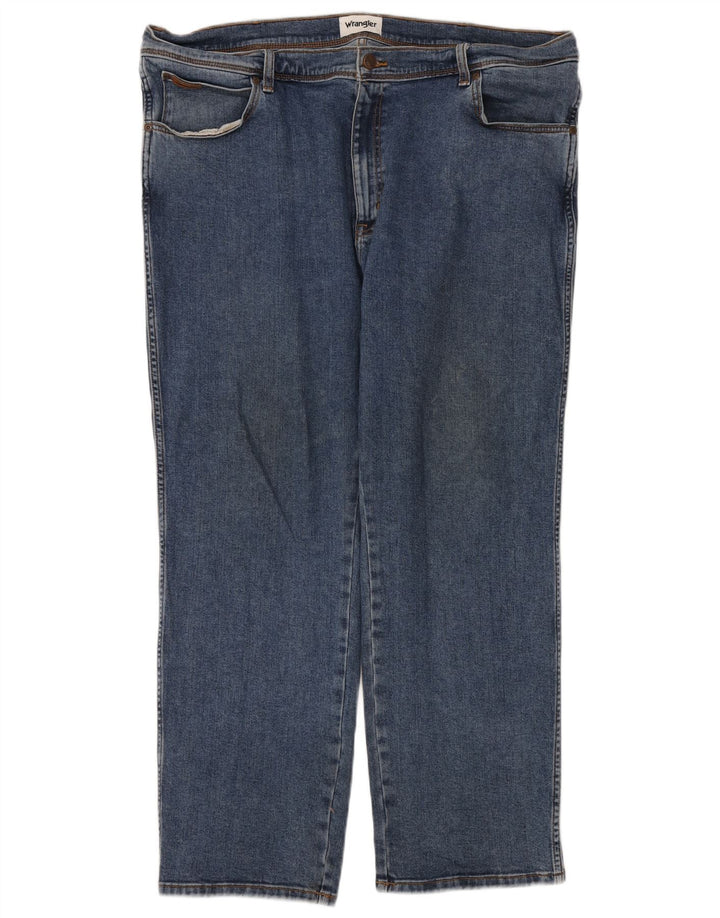 Wrangler Ανδρικό Texas Straight Jeans W44 L30 Μπλε βαμβακερό