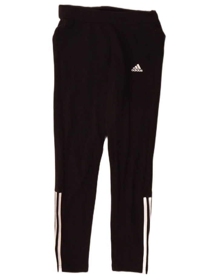 Γυναικείο κολάν Adidas UK 8/10 Μικρό μαύρο βαμβακερό