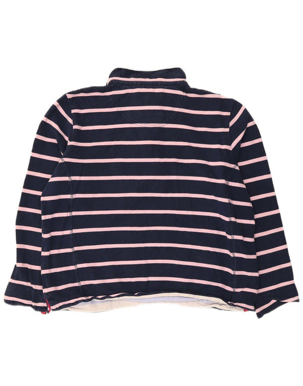 Crew Clothing Γυναικεία μπλούζα μεγάλου μεγέθους Jumper UK 18 XL Navy Blue ριγέ