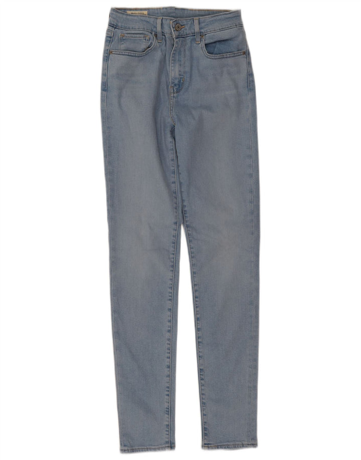 Γυναικείο Skinny Jeans Levi's W26 L30 Blue Lyocell