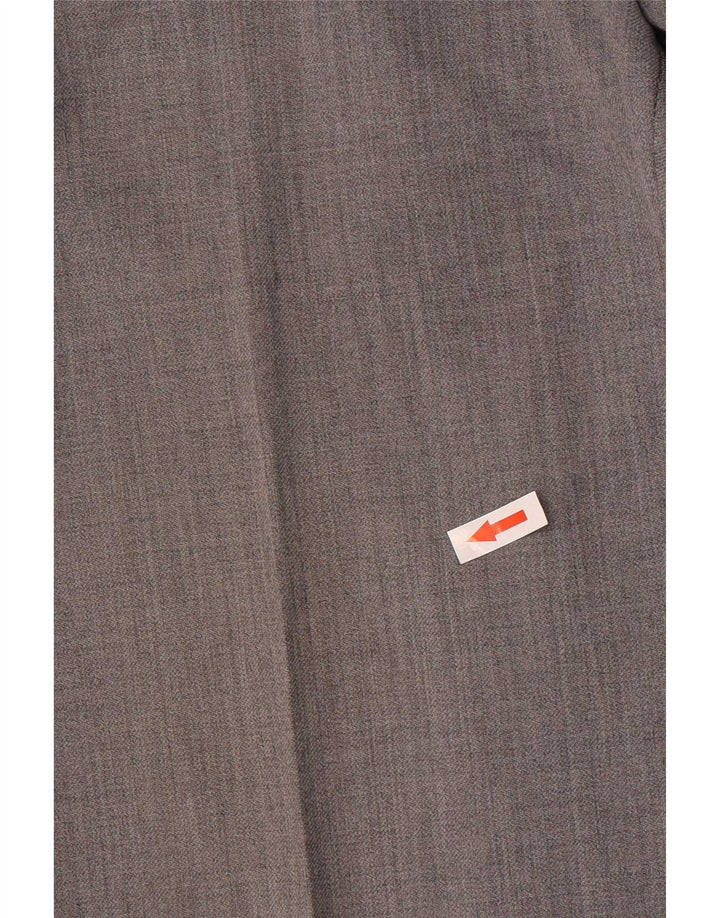 Ανδρικό ίσιο παντελόνι Marks & Spencer W40 L29 Γκρι μαλλί