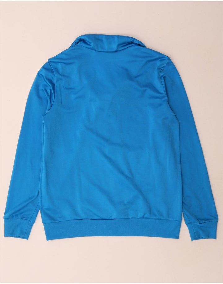 ADIDAS Boys αθλητική φόρμα Top Jacket 13-14 Years Blue Polyester