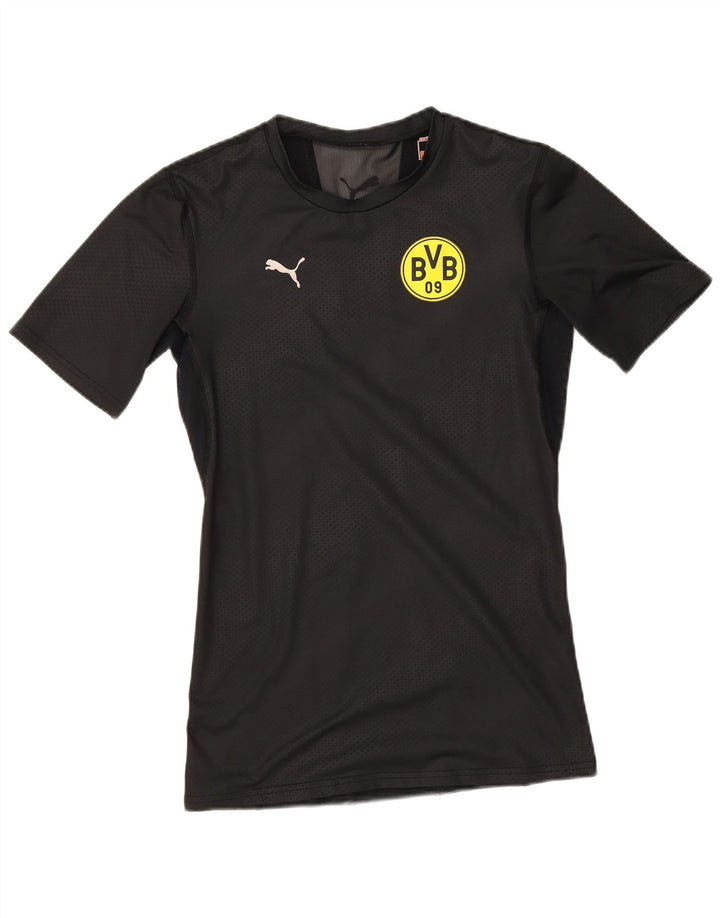 Γραφικό T-Shirt Puma Mens BVB Dortmund Top Medium Μαύρο