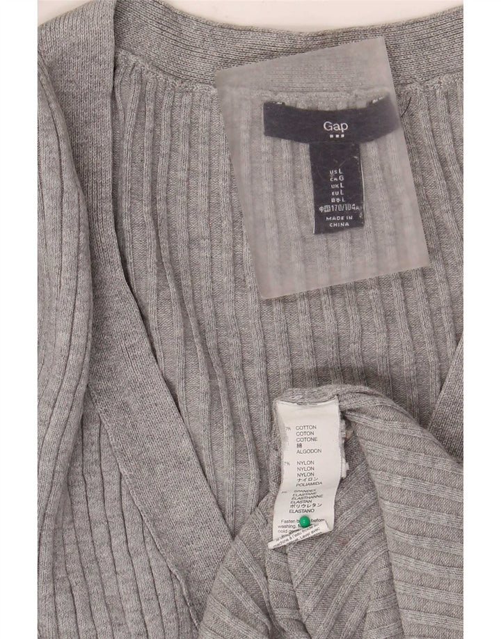 Γυναικεία ζακέτα Gap UK 14 Large Grey Cotton Classic
