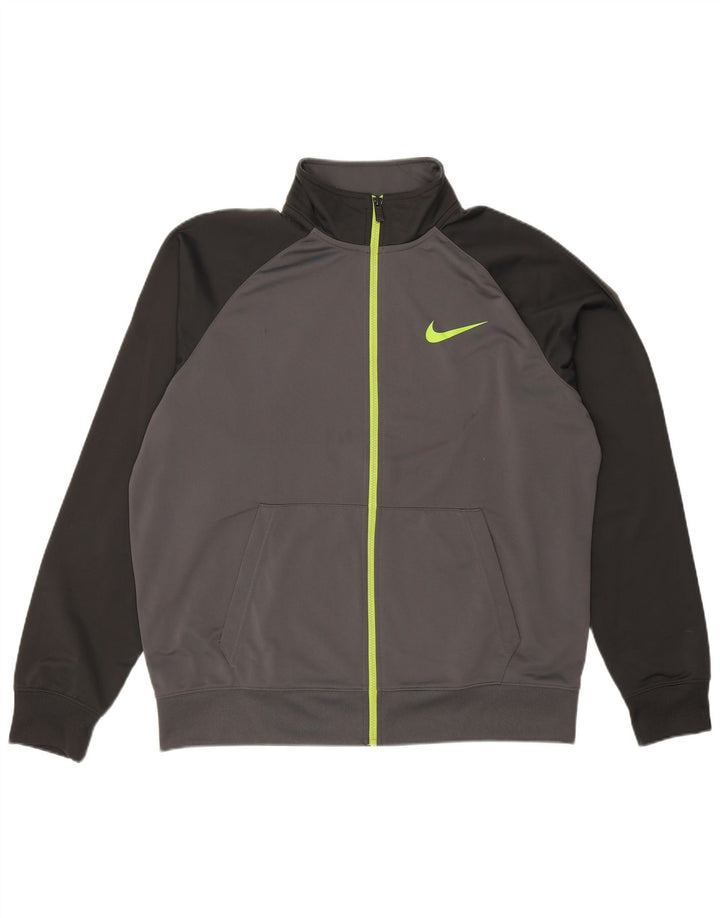 Ανδρική φόρμα NIKE Top Jacket XL Grey Colourblock Polyester