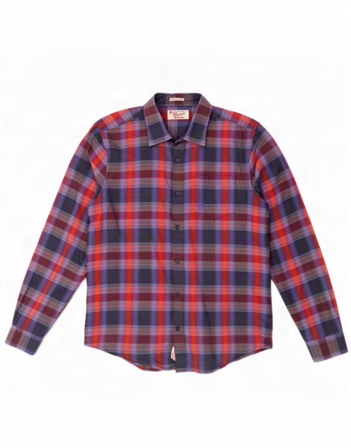 Πουκάμισο Penguin Mens Heritage Slim Fit Medium πολύχρωμο Check