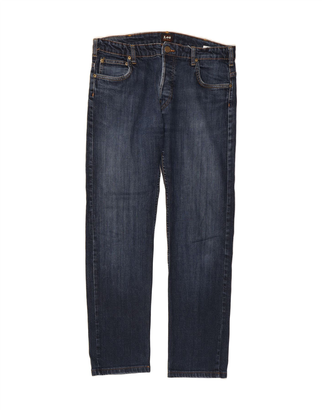 Γυναικείο τζιν Powell ίσιο LEE W34 L30 Navy Blue Cotton