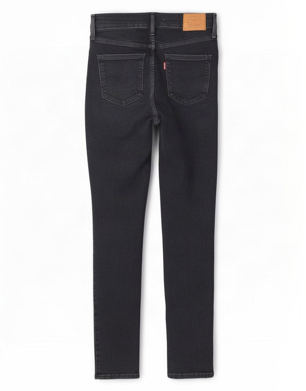 Levi's Womens 311 Shaping Skinny Jeans W26 L32 Navy Blue Cotton