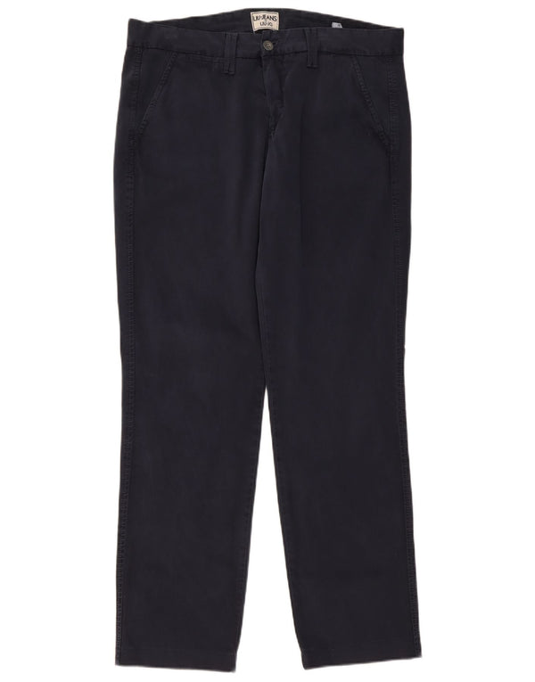 Liu Jo Ανδρικό παντελόνι Chino Regular W36 L31 Navy Blue Cotton