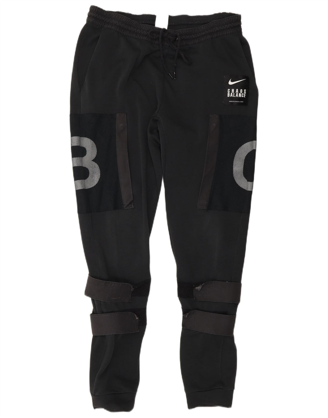 Ανδρικές φόρμες γραφικών Nike παντελόνια Joggers μεσαίο μαύρο πολυεστέρα