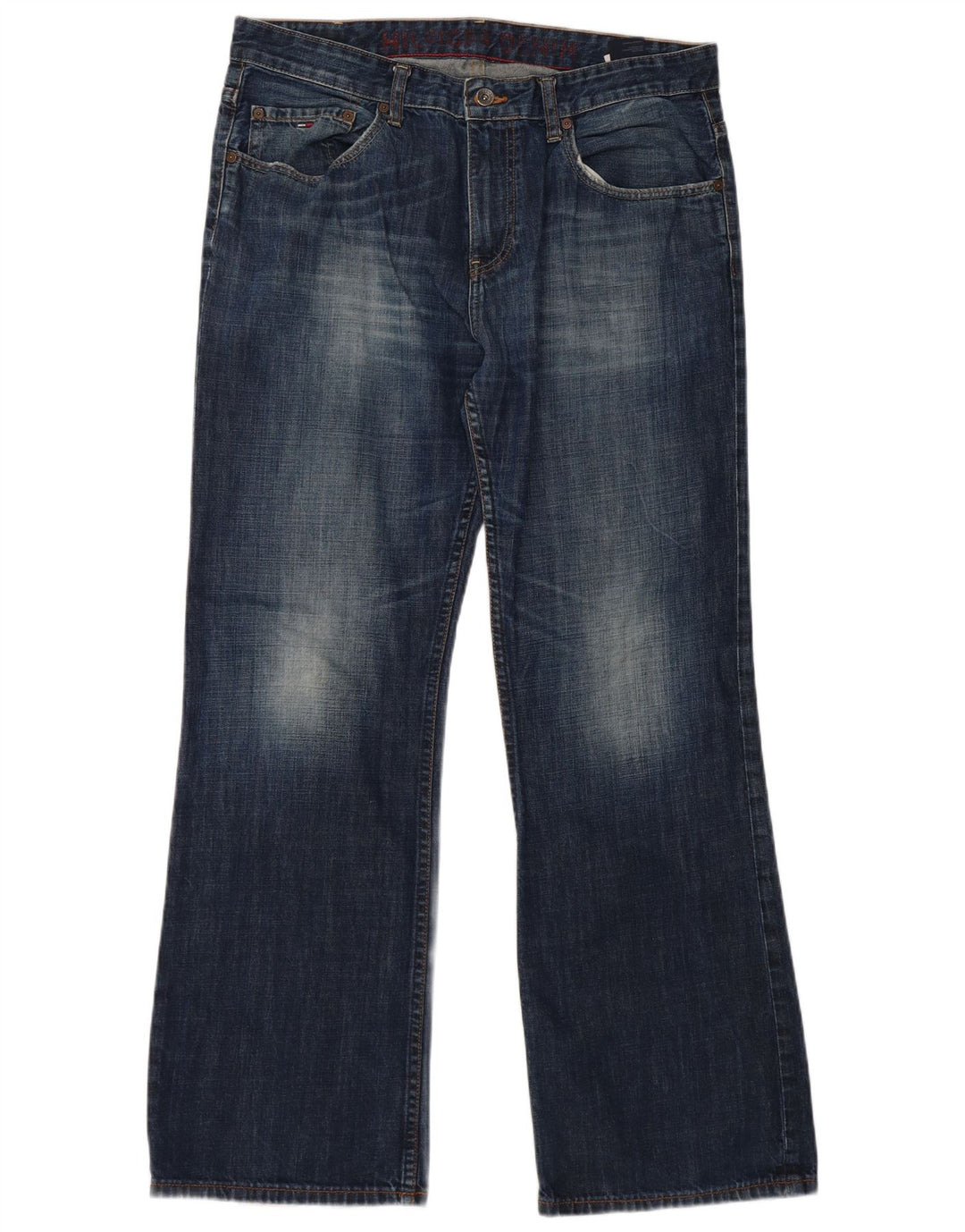Tommy Hilfiger Ανδρικό Bootcut Jeans W36 L32 Navy Blue Cotton