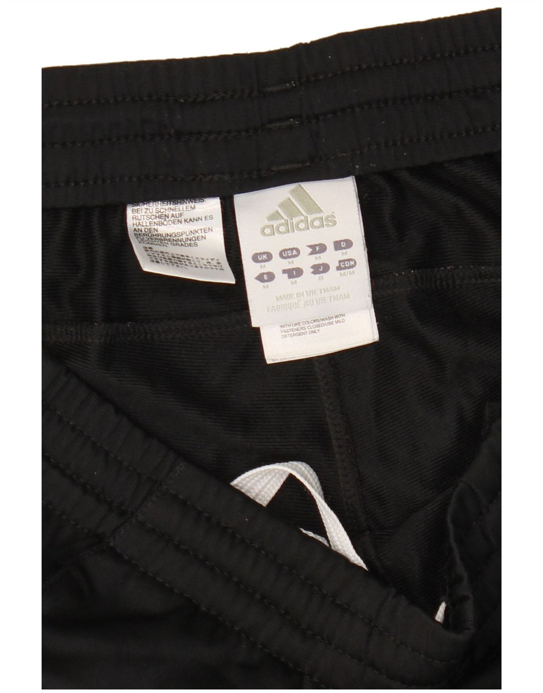 Ανδρική αθλητική φόρμα Adidas, μεσαίο μαύρο πολυεστέρα