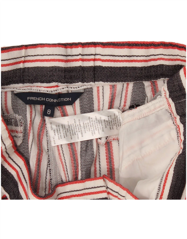 Γυναικείο σορτς chino γαλλικής σύνδεσης UK 8 Small W28 πολύχρωμο ριγέ