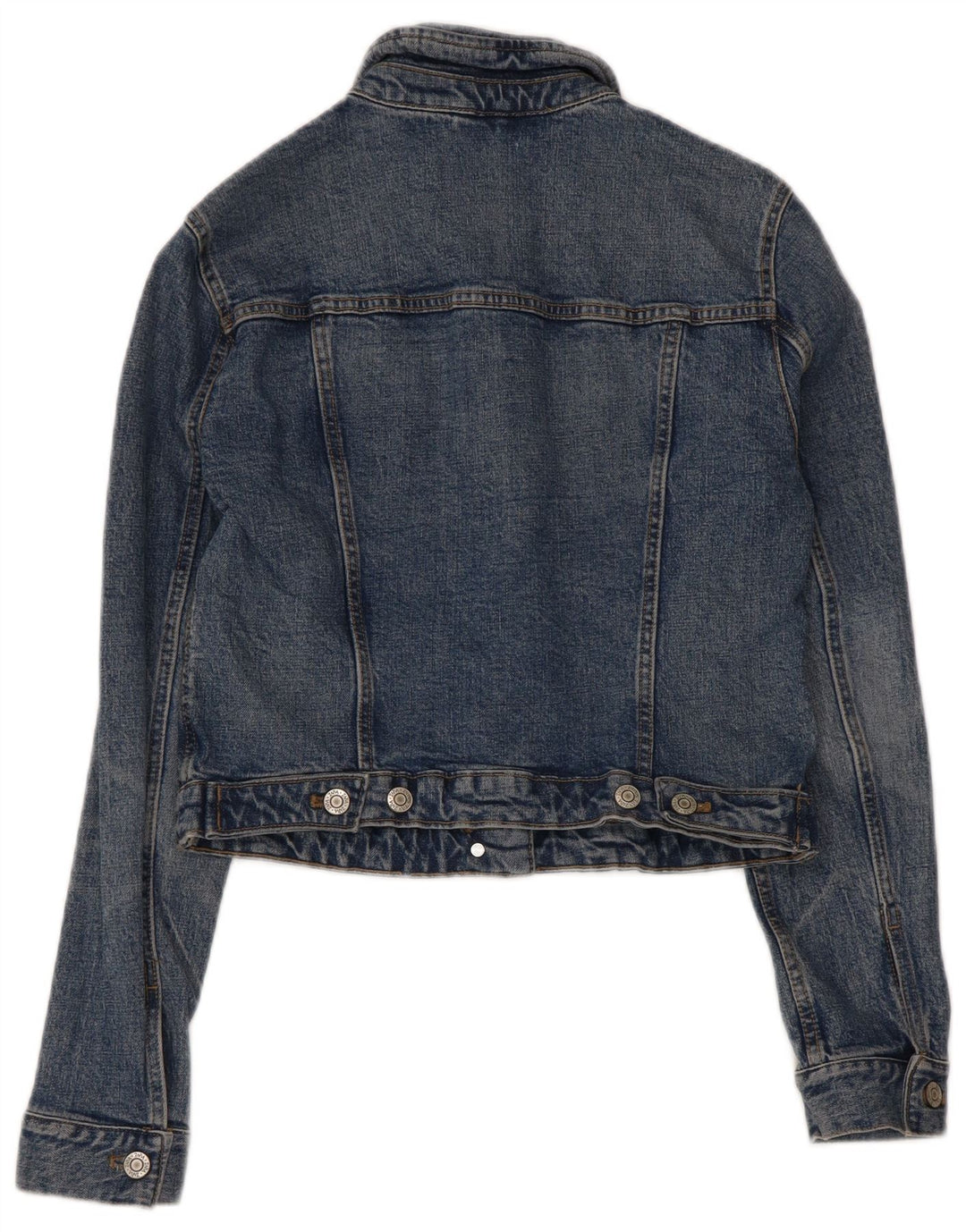 Zara Γυναικείο Τζιν Μπουφάν UK 10 Small Blue