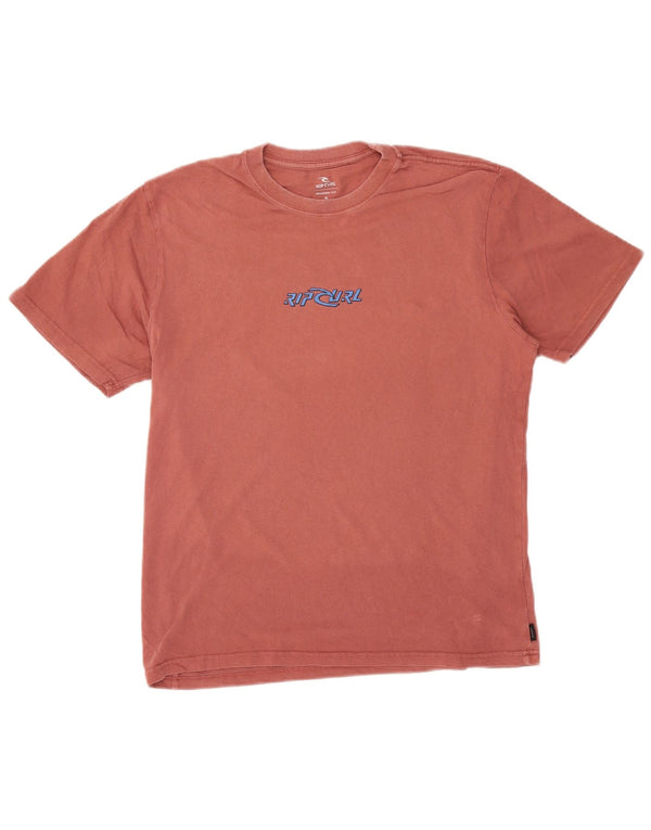 Ανδρικό μπλουζάκι Rip Curl Relaxed Fit Graphic T-shirt Top Μικρό ροζ βαμβακερό