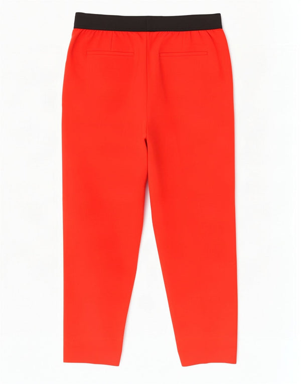 Γυναικείο Cropped Παντελόνι Calvin Klein EU 42 Large W30 L23 Red Colourblock