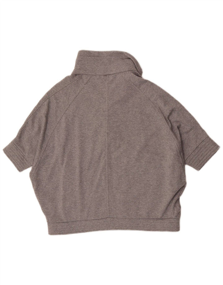 Puma γυναικεία κοντομάνικη φόρμα υπερμεγέθη Top Jacket UK 14 Large Grey