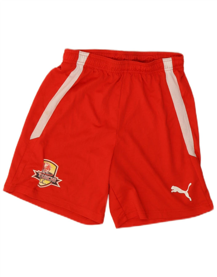 Puma Boys Sport σορτς 15-16 ετών Κόκκινο Colourblock