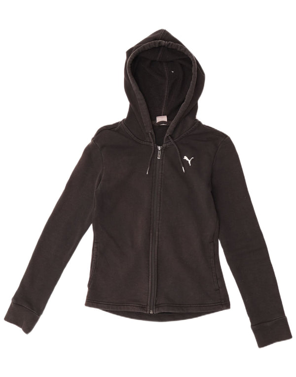 Γυναικείο πουλόβερ Puma με φερμουάρ UK 6 XS Μαύρο