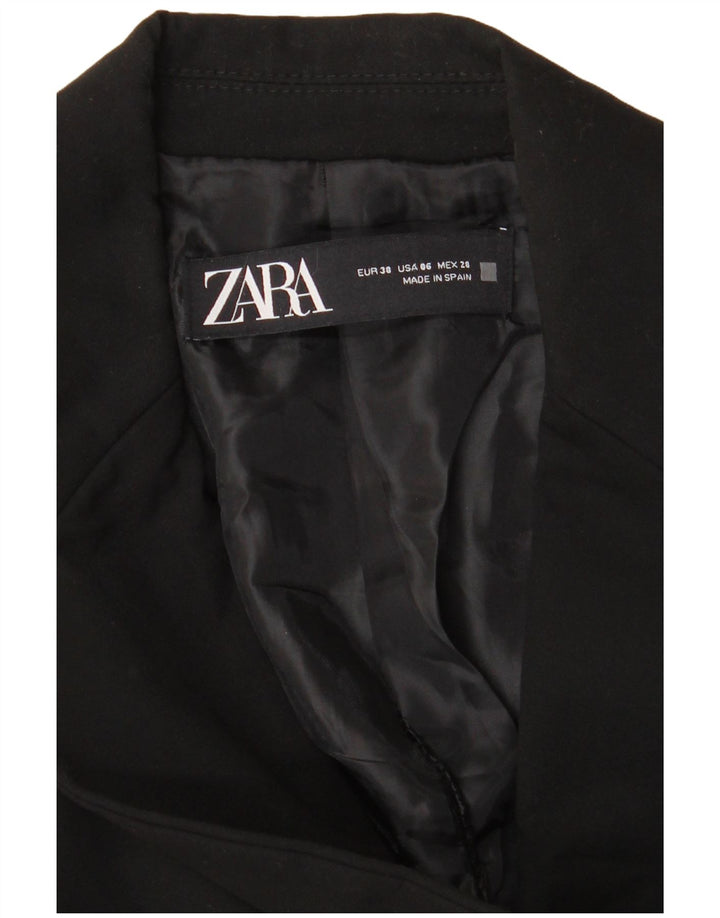 Zara Γυναικείο Μπουφάν μπλέιζερ EU 38 Small Black