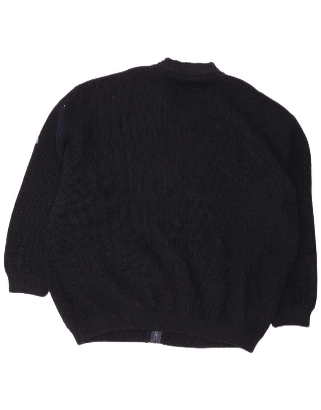 Vintage Ανδρικό πουλόβερ με ζακέτα XL Navy Blue Wool