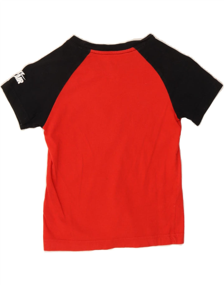 NIKE Boys Athletic Cut Graphic T-Shirt Top 5-6 Years Medium Red Vintage Nike and Second-Hand Nike from Messina Hembry 