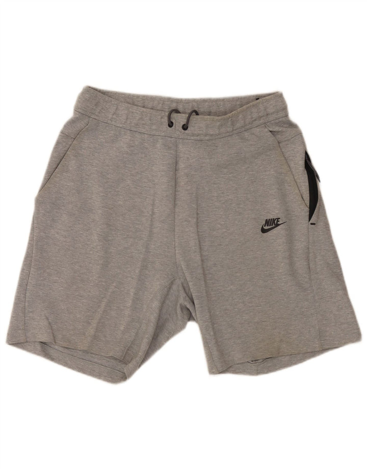 Ανδρικό αθλητικό σορτς Nike, βαμβακερό σε μεσαίο γκρι χρώμα