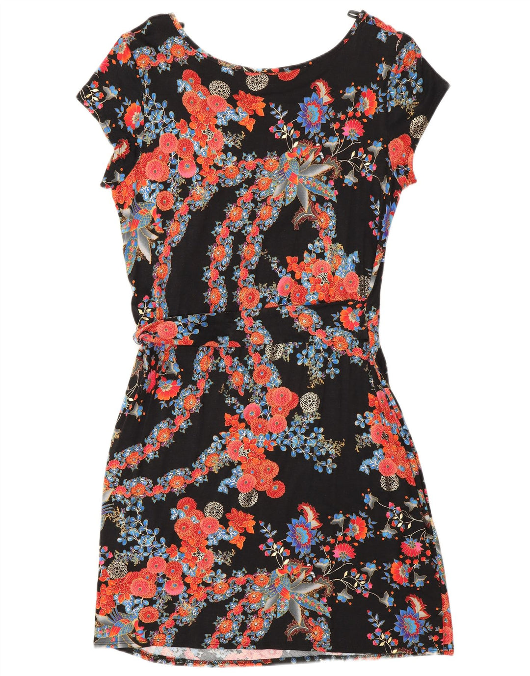 Wallis Γυναικείο Wrap Dress UK 16 Μεγάλη πολύχρωμη φλοράλ βισκόζη