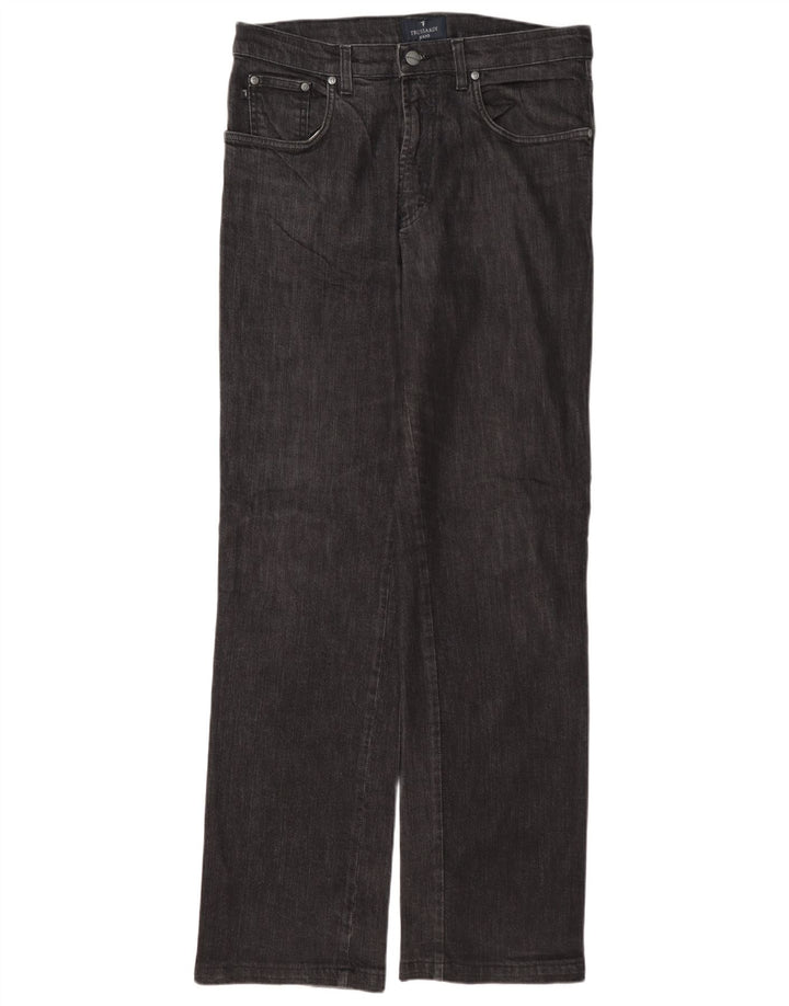 Ανδρικό τζιν Trussardi ίσιο W34 L33 Γκρι βαμβακερό