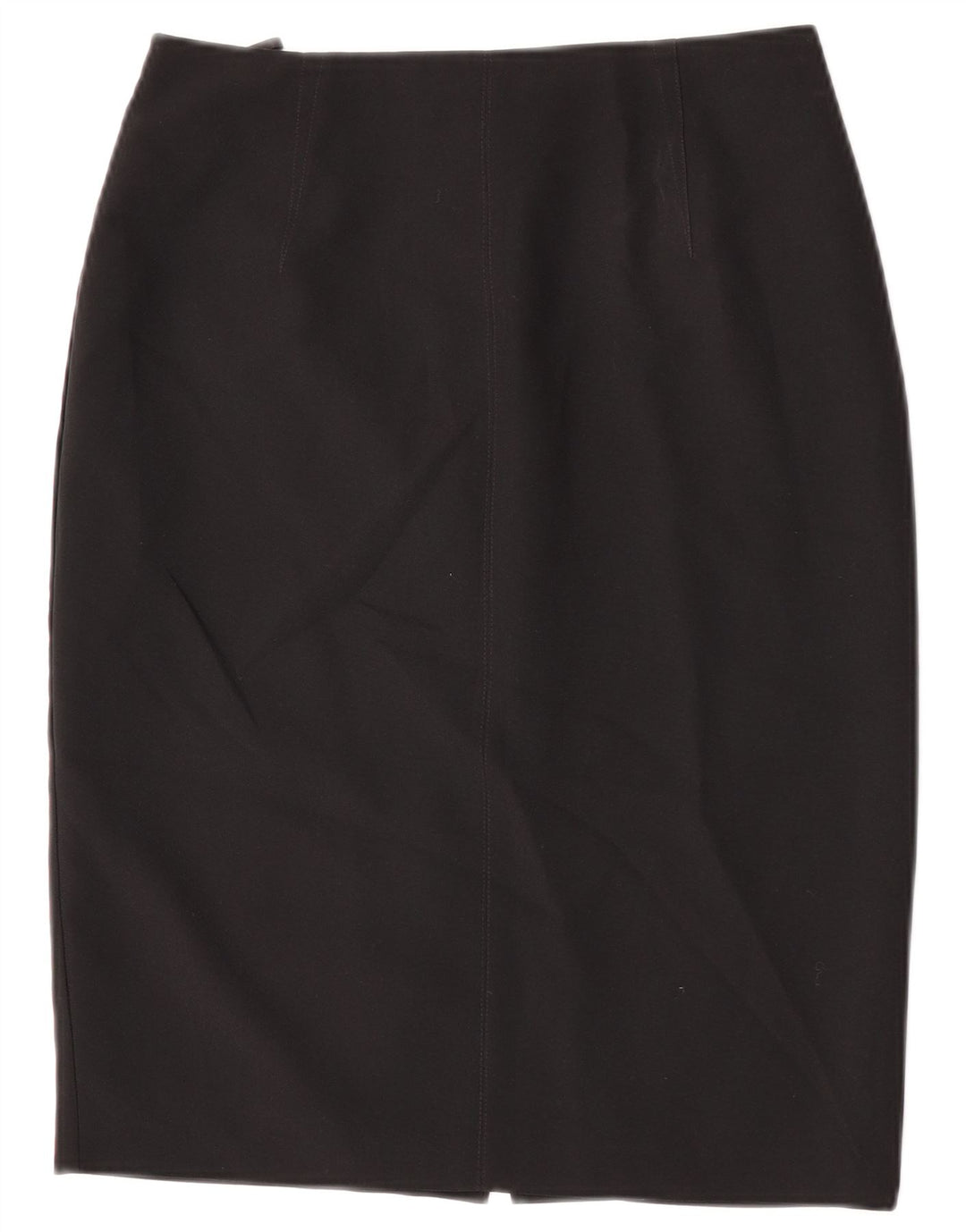 Marks & Spencer Γυναικεία Pencil Φούστα UK 8 Small W27 Black Polyester