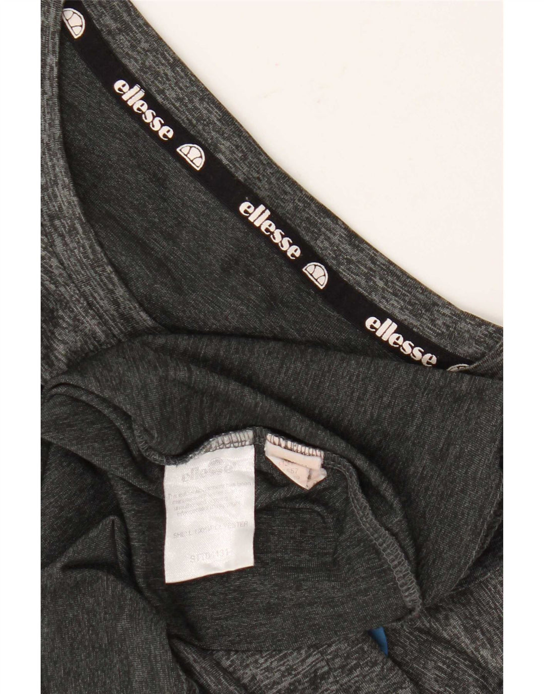 Ellesse Γυναικείο γραφικό T-Shirt Top UK 14 Medium Grey Polyester