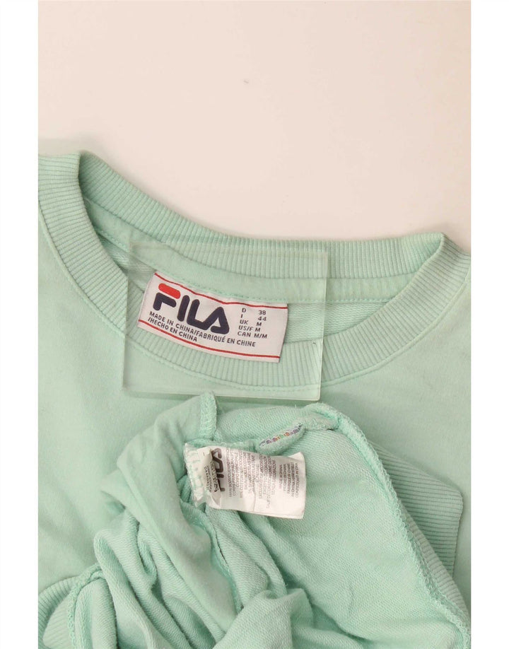 Fila Γυναικείο Φούτερ Jumper UK 14 Μεσαίο Τυρκουάζ Βαμβάκι