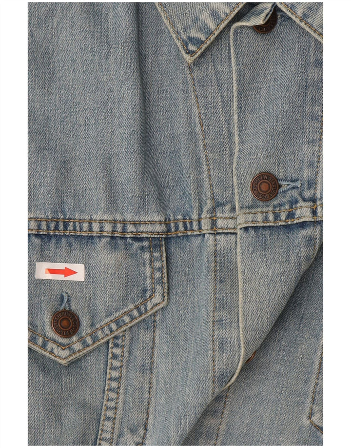 Ανδρικό τζιν μπουφάν Levi's UK 40 Large Blue