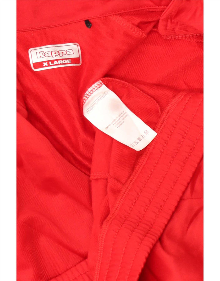 Ανδρική φόρμα γραφική Kappa Top Jacket XL Red Polyester