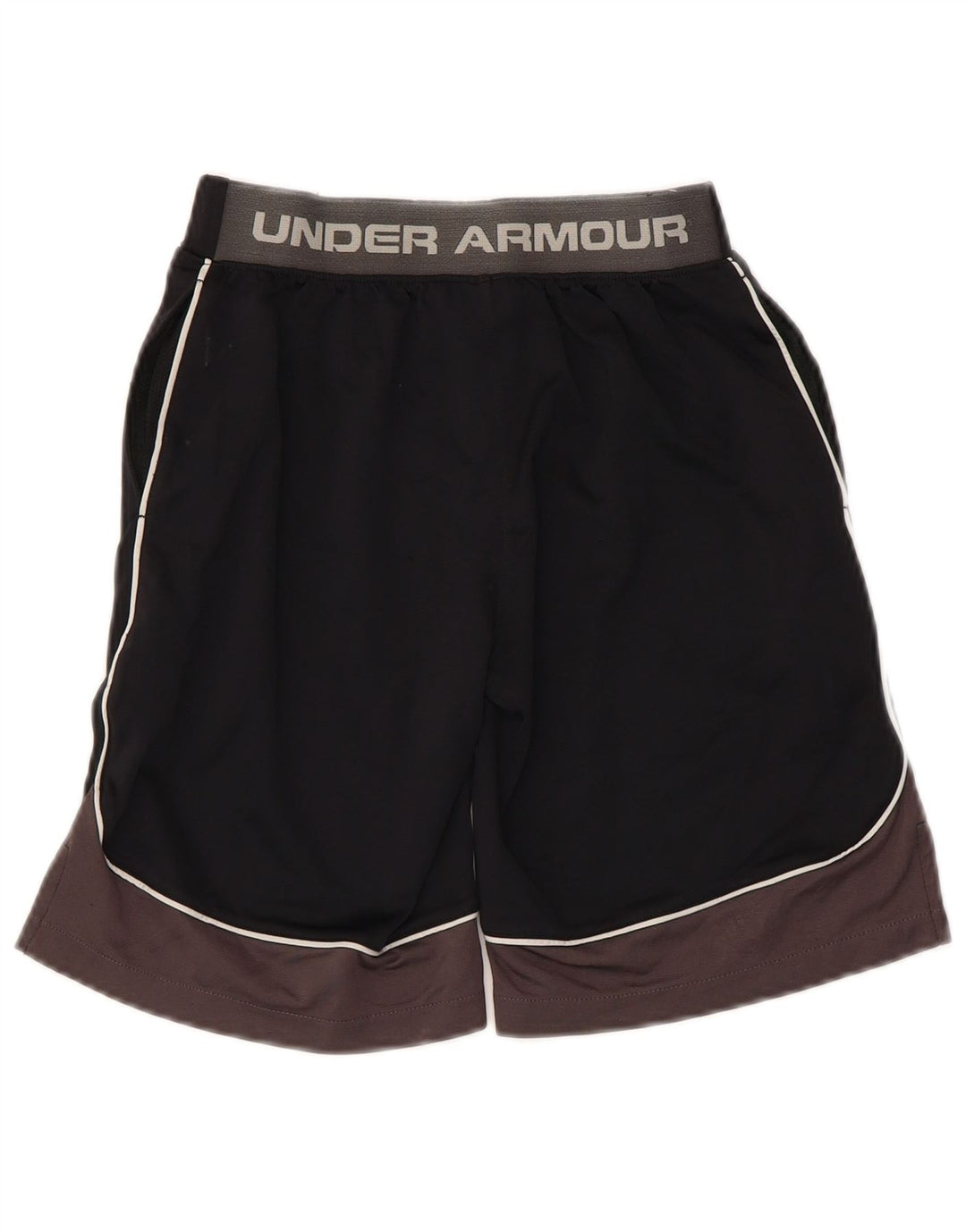 Under Armour Boys γραφικά αθλητικά σορτς 7-8 ετών Small Black Colourblock