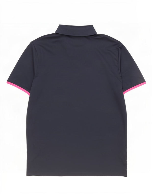 Ανδρικό πουκάμισο Adidas Polo XL Navy Blue Colorblock Πολυεστέρας
