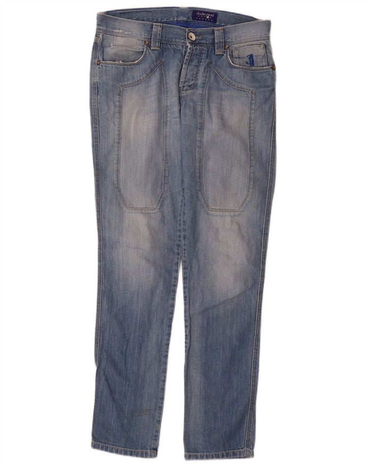 Jeckerson Γυναικείο Slim Jeans W31 L33 Blue Cotton