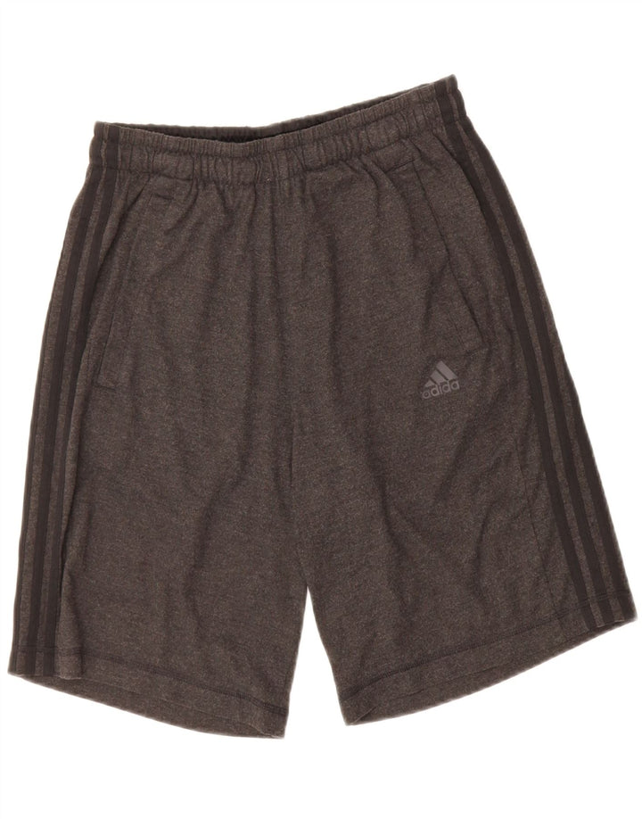 ADIDAS Mens Climalite Sport Shorts Medium  Grey Polyester Vintage Adidas and Second-Hand Adidas from Messina Hembry 