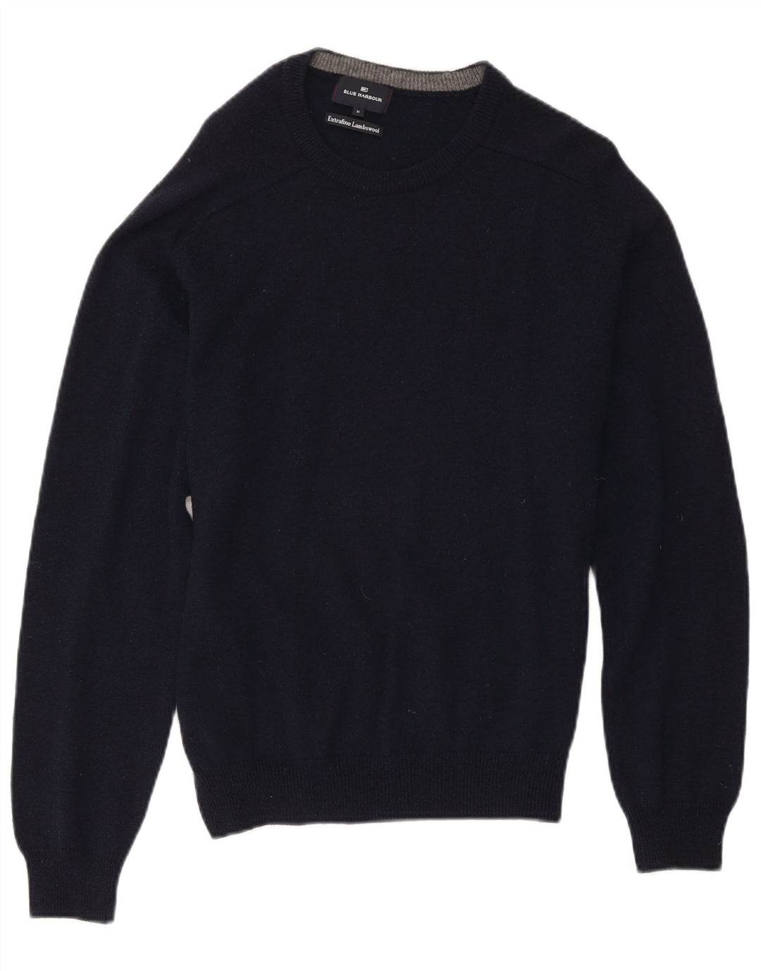 Ανδρικό πουλόβερ Marks & Spencer Blue Harbour Crew Neck Jumper Medium Navy Blue