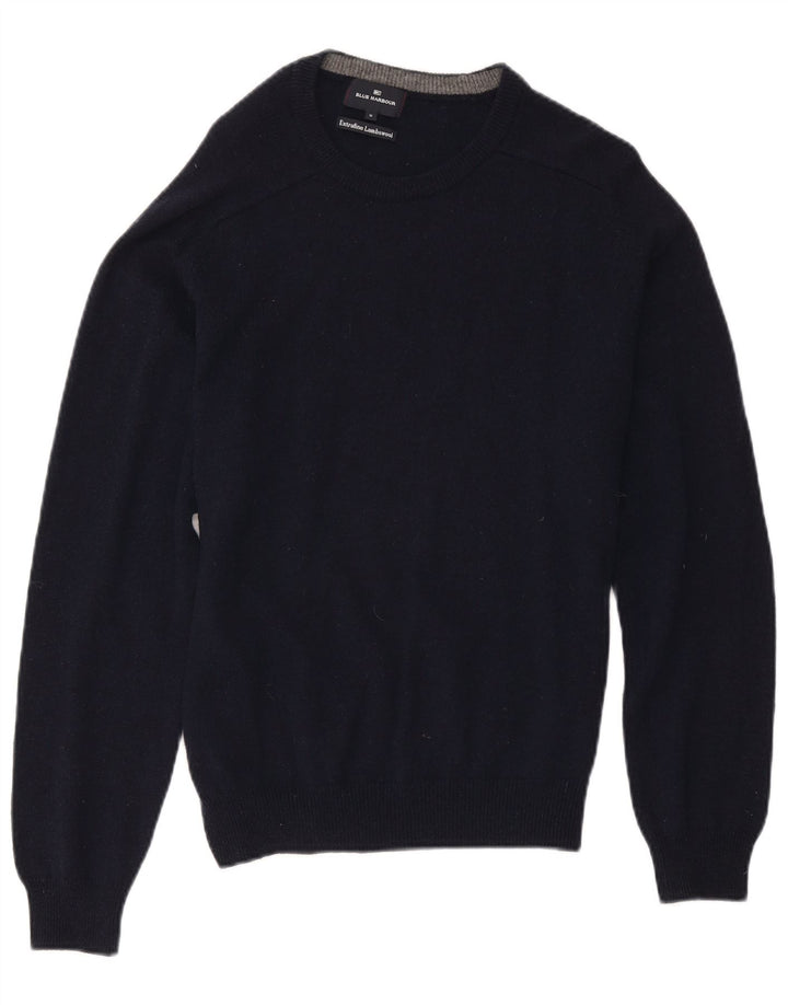 Ανδρικό πουλόβερ Marks & Spencer Blue Harbour Crew Neck Jumper Medium Navy Blue