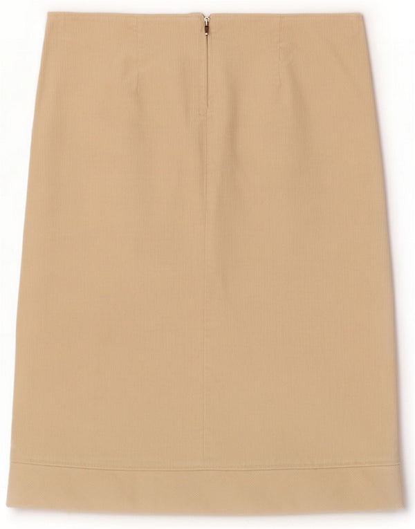Max & Co. Γυναικεία κοτλέ φούστα UK 10 Small W29 Beige Cotton