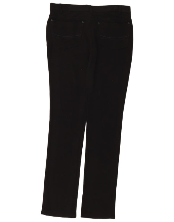 Woolrich Γυναικείο Slim Casual Παντελόνι XL W36 L34 Μαύρο βισκόζη