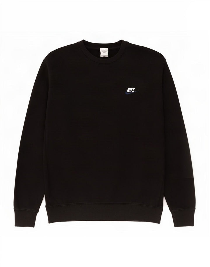 Ανδρικό φούτερ Nike Jumper, μεσαίο μαύρο βαμβακερό