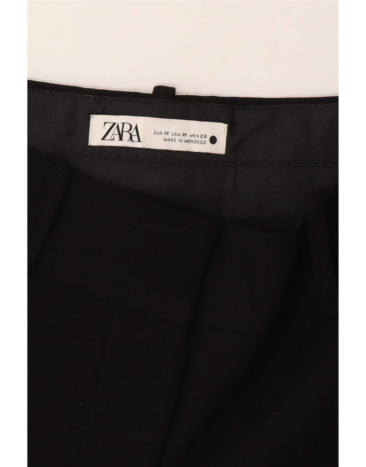 Zara Γυναικείο Σορτς Chino Βερμούδα μεσαίο W32 μαύρο