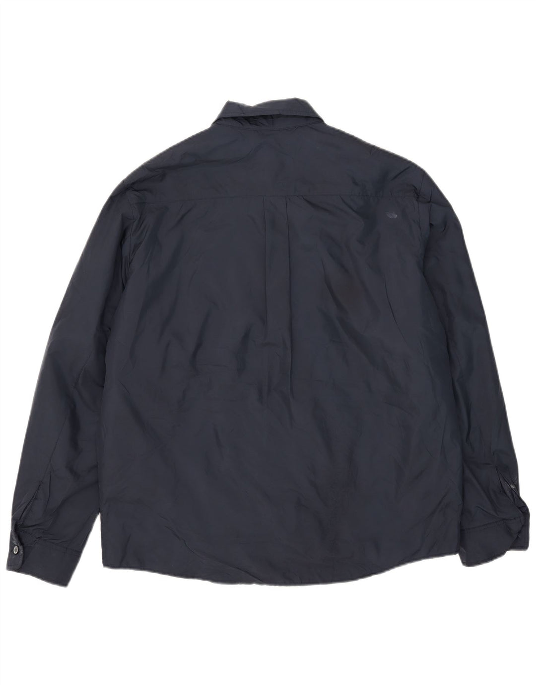 Zara Ανδρικό τζάκετ αντιανεμικό UK 42 XL Navy Blue Polyester