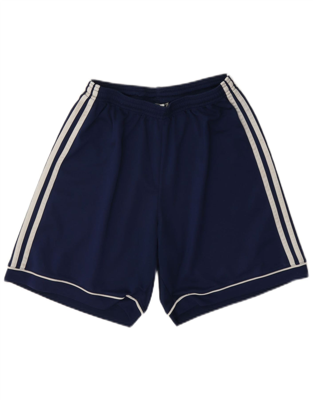 Ανδρικό αθλητικό σορτς Adidas Climalite από μεσαίο μπλε ναυτικό πολυεστέρα
