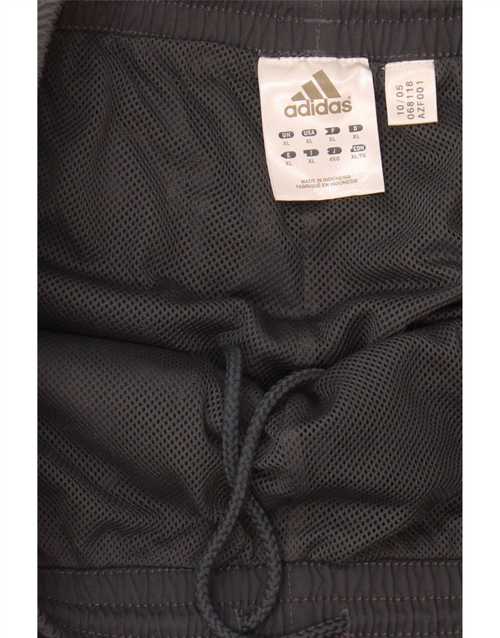 ADIDAS Mens Climalite Tracksuit Trousers XL  Grey Polyester